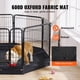thumbnail image 4 of Parque infantil para perros VEVOR, 8 paneles, 60 x 60 cm, metal para interiores y exteriores, 4 of 9