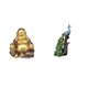 thumbnail image 1 of Escultura de Buda Maitreya riendo, adorno de mesa Feng Shui, estatua de animal de aniversario, colección elegante, dormitorio, oficina, sala de estar, 1 of 8