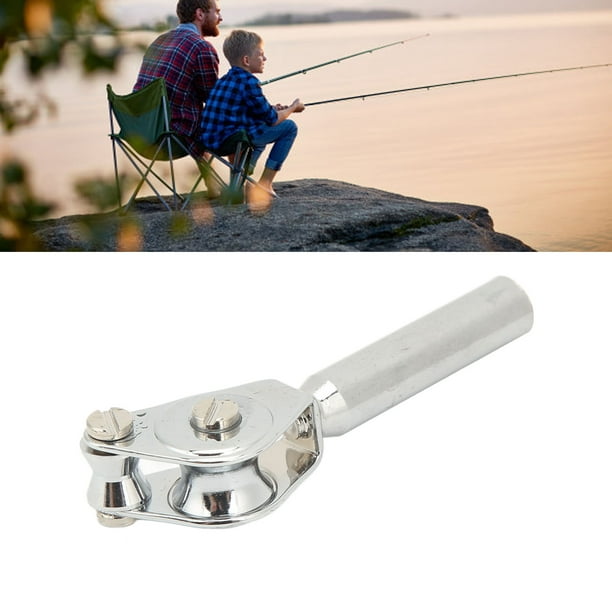 Fishing Rod Roller Tip, Double Pulley Fishing Roller Guide Seawater  Resistant For Fishing Tackle 6mm/0.23in 