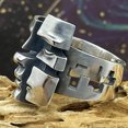 thumbnail image 4 of Exquisite Craftsmanship Mask Rings Retro Personality Rings Charm Showcasing Inner Complexity For Artistic Occasions, 4 of 8