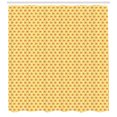thumbnail image 3 of Ambesonne Funky Shower Curtain, Modern and Repetitive Pattern, 69"Wx84"L, Yellow Salmon, 3 of 3