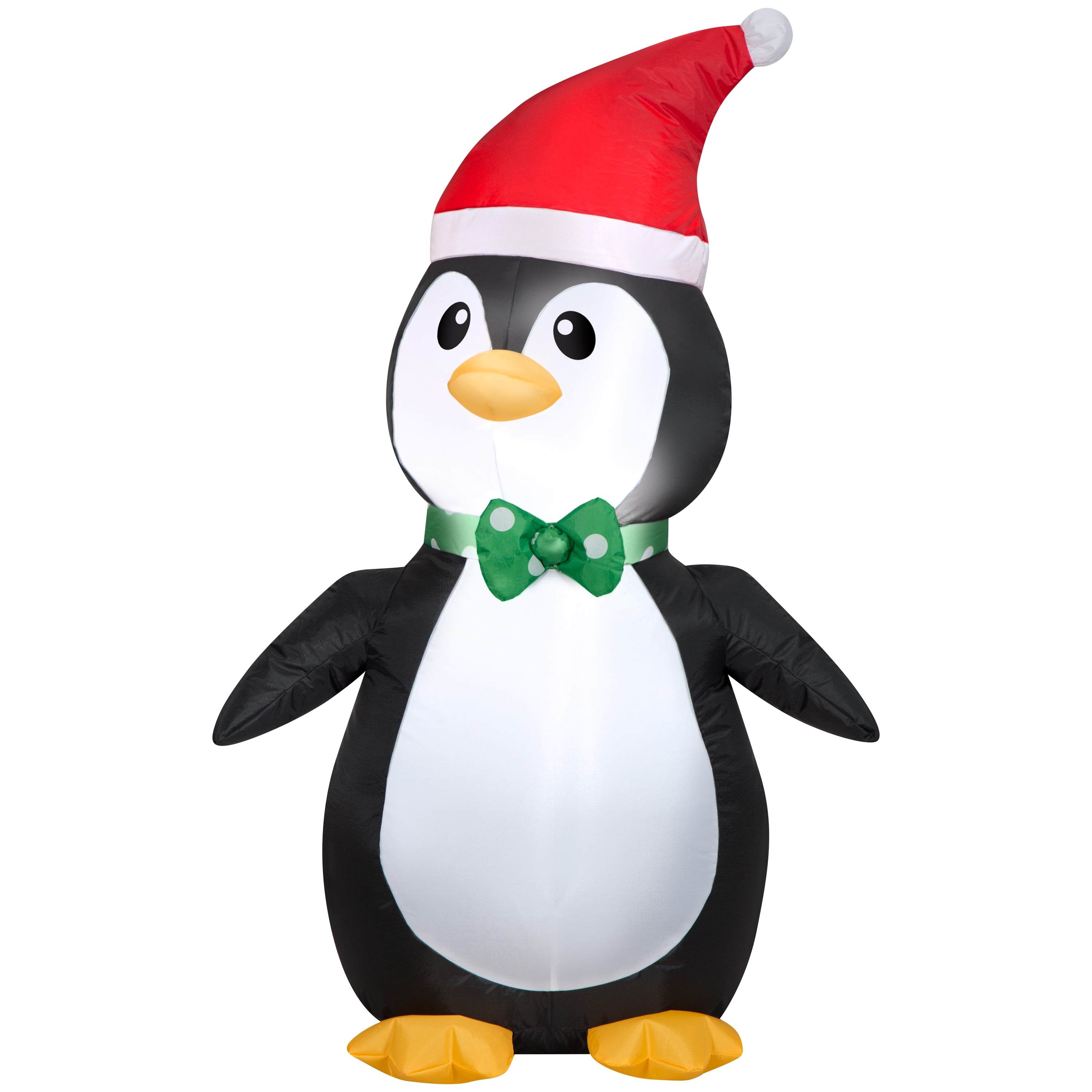 Holiday Time 3.5ft Penguin in Santa Hat Inflatable