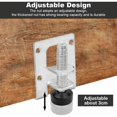 thumbnail image 3 of 4pcs Furniture Legs Adjustable Leveling Feet Steel Cabinet Feet Height Adjustable Feet Support Feet, 3 of 5