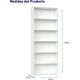 thumbnail image 2 of Librero Bluelander, Estante Organizador con 6 Compartimientos, Blanco, 2 of 5
