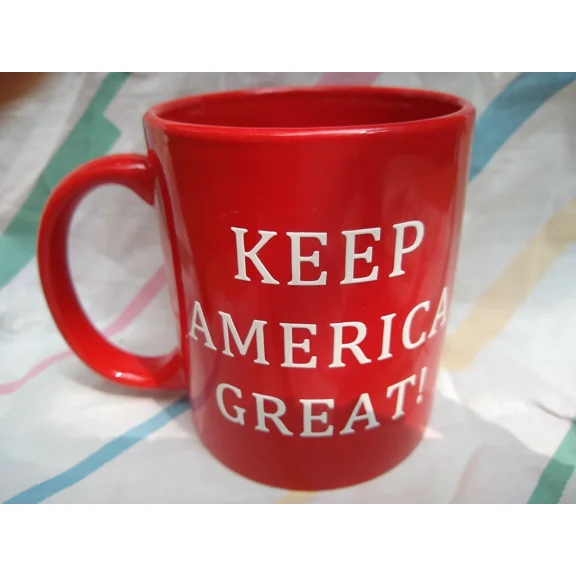 Keep America Great! Red Coffee Mug Ceramic 11 Ounces