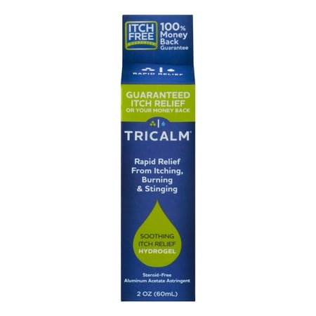 TriCalm Steroid Free Soothing Itch Relief Hydrogel, 2 fl oz