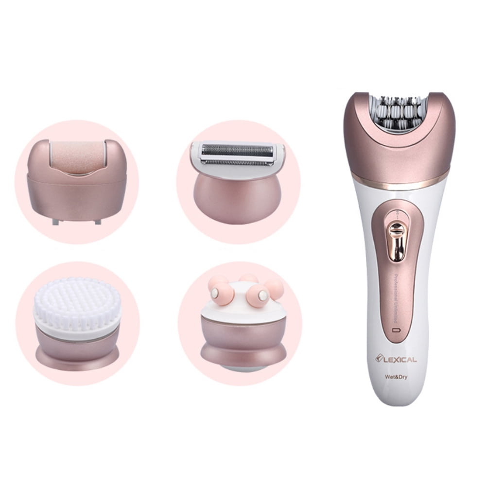 5 in 1 Multifunction Electric Hair Trimmer Facial Cleansing Exfoliator