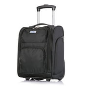 InUSA 15" Rolling Ultra-Light Spinner Underseater Carry on Luggage
