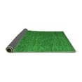 thumbnail image 2 of Ahgly Company Indoor Rectangle Abstract Green Modern Area Rugs, 4' x 6', 2 of 4