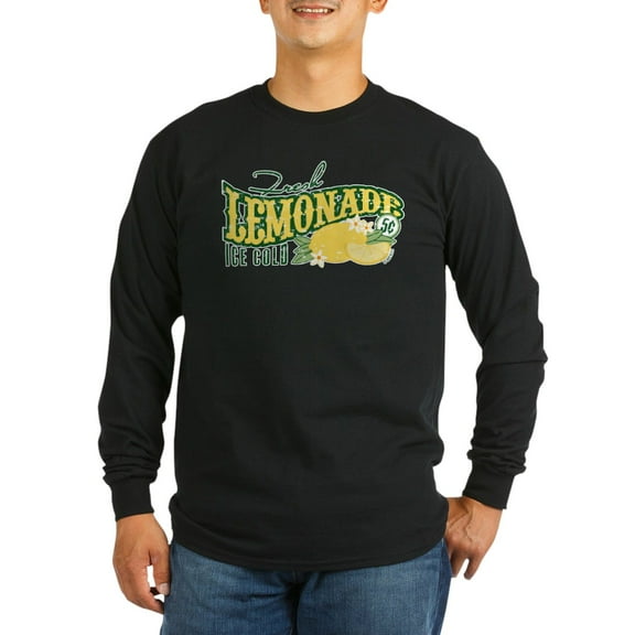 CafePress - Fresh Lemonade Long Sleeve Dark T Shirt - Long Sleeve Dark T-Shirt