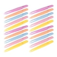 thumbnail image 3 of Shisuyan 100pcs Lash Clamp Tweezer Eyelash Tweezer Eyelash Clip Eyebrow Tweezer False Eyelash Clip Multi-functional Tweezers Set Precision Tweezers For Eyebrow Shaping, 3 of 9