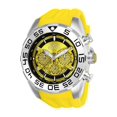 thumbnail image 1 of Reloj Invicta Speedway para hombre, acero inoxidable, negro y amarillo, 50 mm, 1 of 3