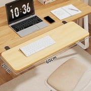 Desk Extender Tray Wrist Support 90° Foldable Computer Arm Rest Office Supplies