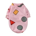thumbnail image 1 of Mightlink Pet Clothes High Elasticity Printing Adorable Dress Up Polyester Pet Dogs Sweater for Daily Wear, 1 of 7