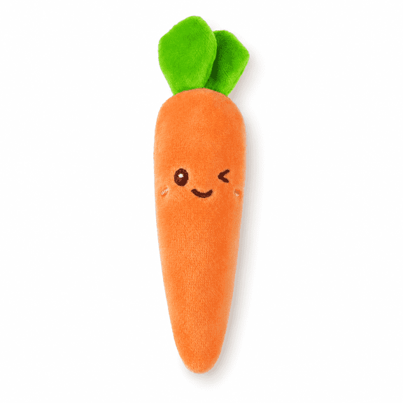 Felinux Carrot Hand Grip Plush Toy, 9.8 in Soft Sensory Toy for Kids
