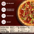 thumbnail image 5 of DiGiorno Thin Crust Cheese, Veggie, and Meat Supreme Pizza, 19.1 oz (Frozen), 5 of 12