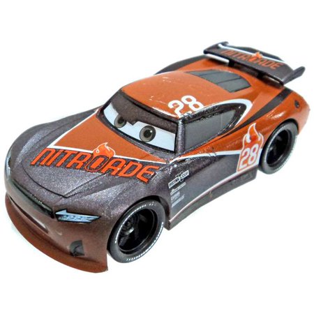 Disney Cars Cars 3 Aiken Axler PVC Car Figure [Damaged Paint] - Walmart.com