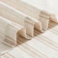 thumbnail image 4 of Cortinas Jinchan de lino a rayas para cocina, 66 x 76 cm, 2 paneles, 4 of 8