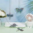 thumbnail image 5 of 4Pcs Butterfly & Dragonfly Alloy Ceiling Fan Pull Chain Extenders Retro Rainbow Ceiling Fan Extension with Steel Ball Chain for Ceiling Light Fans Lamps DIY, 5 of 7