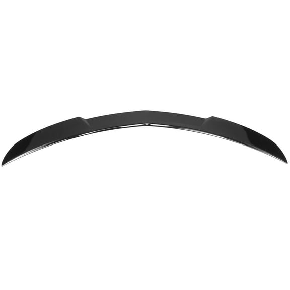 Ikon Motorsports Trunk Spoiler Compatible With 2020-2025 Cadillac CT5 CS Style Gloss Black Rear Tail Wing Flap Lip - ABS