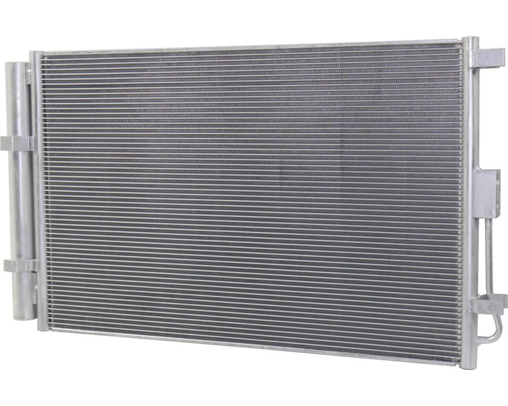 Kool Vue Air Conditioner Condenser Compatible with 2012 - 2013 Kia Soul Aluminum Core