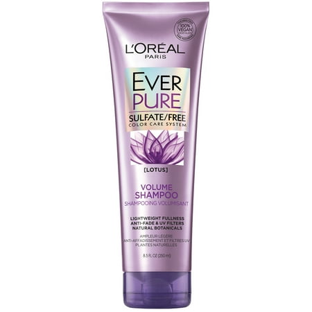 L'Oreal Paris EverPure Sulfate Free, Anti-Fade Lightweight Volume Shampoo, 8.5 fl. (Best Shampoo For Oily Hair Volume)