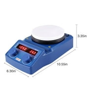 Magnetic Stirrer, 5 inches Magnetic Stirrer Kit, Hot Plate 100-1500 RPM, for Lab Liquid Mixing Heating (110V)