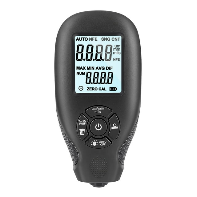 TFixolPaint Thickness Tester Car Coating Film Thickness Gauge 0~2000um Digital Coating Meter With LCD Display Automotive Paint Films Tester