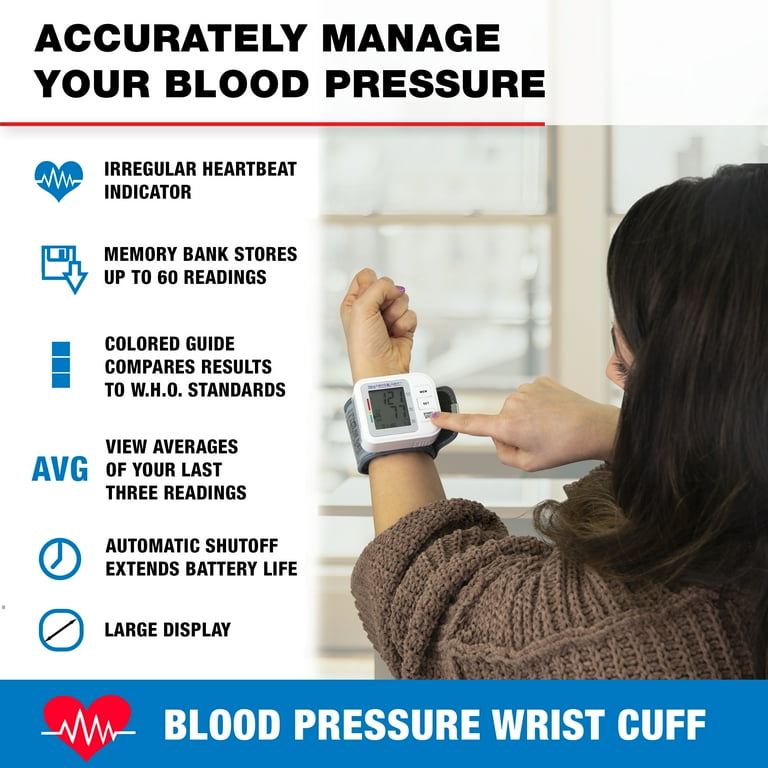 Wristwatch - Blood Pressure and Pulse Monitor Wristwatch - Blood Pressure and Pulse Monitor