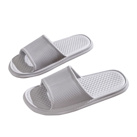 Gnshining Shower Shoes for Women and Men Skidproof Bathroom Shoes Open-toe House Slippers Indoor Outside Couple Slippers Soft-Soled Beach Slippers