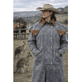 thumbnail image 5 of XL  Mens Oilskin Western Australian Waterproof Duster Coat Jacket 23101GR, 5 of 5