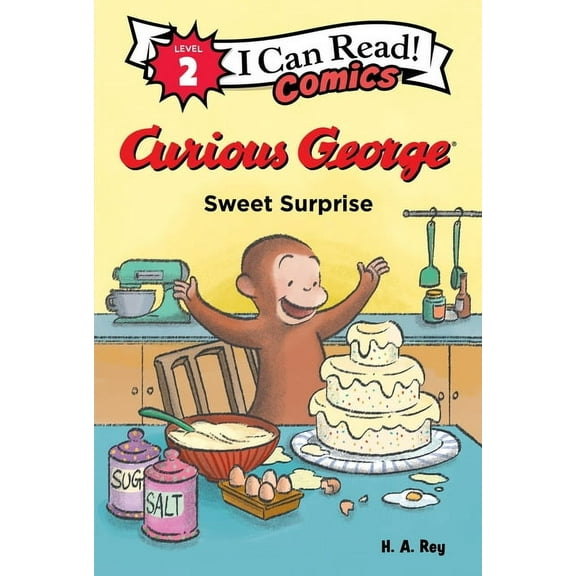 I Can Read Comics Level 2 Curious George: Sweet Surprise, Book 6, (Hardcover)