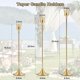 thumbnail image 3 of 6Pcs Candelabros, Candelabros de Oro, Vintage Taper candelabro, decoración del hogar de Oro candelabros, para Halloween acción de Gracias Navidad (Oro Clásico), 3 of 7
