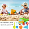 thumbnail image 2 of Toystoory Juguete de arena de 5 uds para niños y niñas, juguetes de playa para niños, plástico con volquete, excavación y Olaying, moldes de animales Deportes acuáticos Toystoory  OD013416-00, 2 of 6