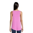 thumbnail image 4 of Time and Tru Women's High Low Tank Top, 2-Pack, 4 of 5