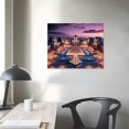 thumbnail image 4 of Nawypu Sunset at the Louvre - Sunsets  Gallery Wrapped Canvas Wall Art, 4 of 6