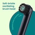 thumbnail image 3 of Quip 360 Cepillo de dientes eléctrico recargable oscilante con cabezal de cepillo adicional - Cerdas suaves, sensor de presión, 3 intensidades, duración de la batería de 30 días, temporizador de 2 min, 3 of 5