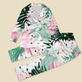 thumbnail image 2 of Dsscvnef Matching Family Outfits Silk Christmas Tree Printing Loose Family Set (Children) Family Christmas Pajama Set Christmas Pajama Pants for Family plus Size, 2 of 9