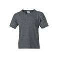 thumbnail image 2 of Gildan - DryBlend Youth T-Shirt - 8000B - Dark Heather - Size: M, 2 of 3
