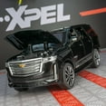 thumbnail image 5 of 1:32 Cadillac Escalade Off Road Vehicle Alloy Car Diecast Metal Model Sound Light Pull Back Toy Car Central Control Ornaments, 5 of 8