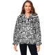 thumbnail image 4 of Chaqueta con capucha de felpa para mujer, abrigo informal con bolsillo, sudadera de forro polar (S-XL), 4 of 5