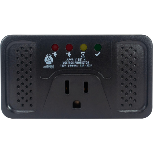 Appli Parts APVP-11EE1-4 120 V Voltage Surge Protector for Refrigerators with Electronic Boards, 50/60 Hz, 12 A, 303 joules, regulator with time delay works with all electronic appliance brands