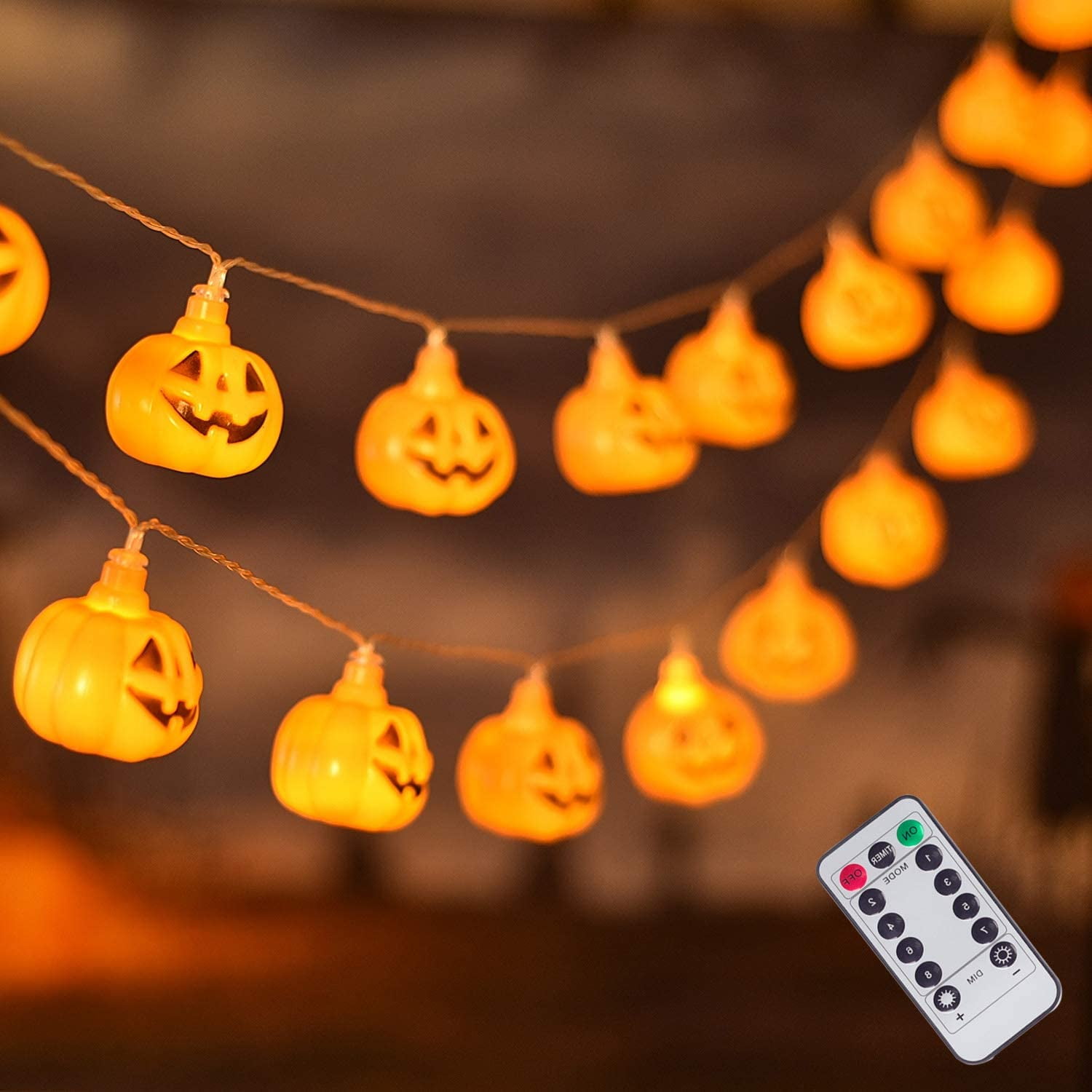 Hot New Halloween Pumpkin Fairy String Light Outdoor Garden Party Lamp Lights 