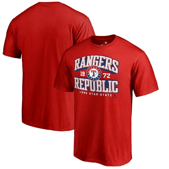 Men's Red Texas Rangers Rangers Republic Hometown T-Shirt
