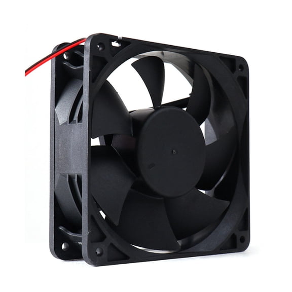 Cateissary Ventilador de refrigeración de la caja de la computadora Ventilación de bajo ruido Enfriador de PC Calentador profesional Juegos de teclado y mouse para computadora Rodamiento de rodillos