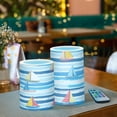 thumbnail image 3 of Yayeee Flameless Candles with Remote Flickering Battery Operated Multi Color Changing, Yellow Sailboats, 3 of 7