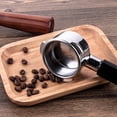 thumbnail image 4 of Coffee Portafilter, Lightweight Environmentally Friendly Ergonomic Coffee Machine Handle  For Coffee Shop For Household For Office Vinyl Handle 54mm, 4 of 8