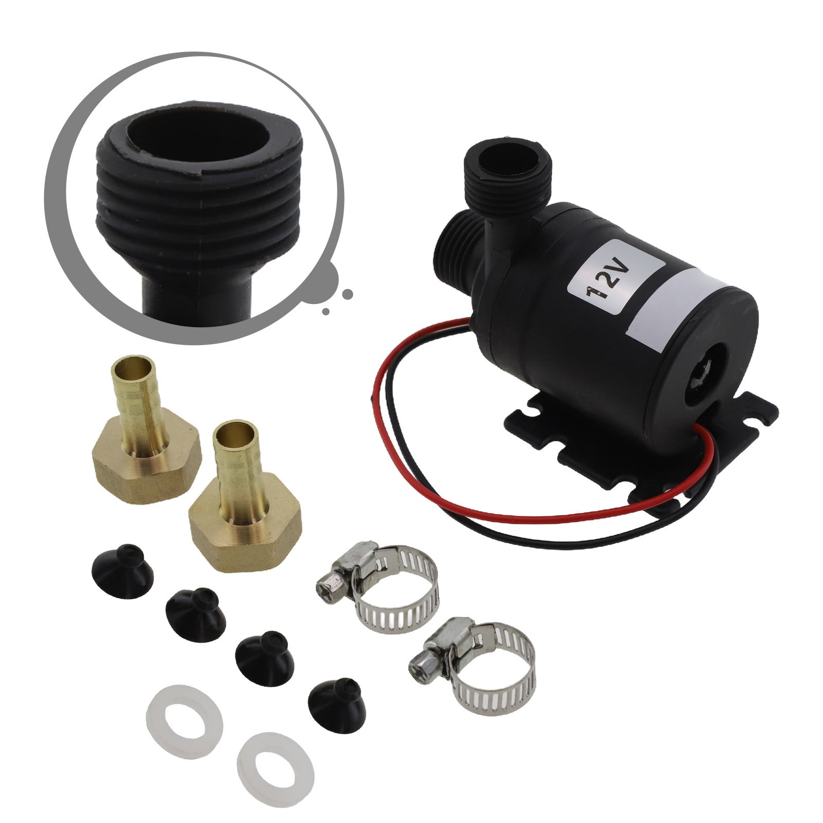 RichLink Efficient Water Flow with Low Power Consumption Dc12V Submersible Pump