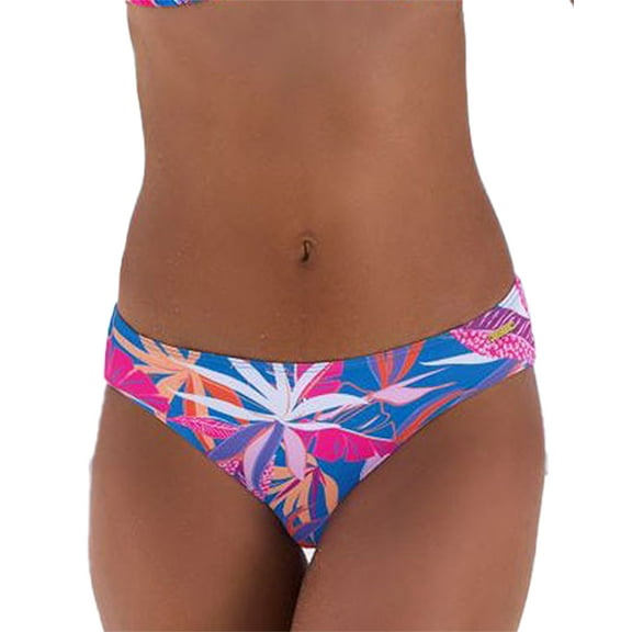 LASCANA Women's Tropical Classic Bikini Swimsuit Bottom