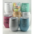 thumbnail image 3 of WINE - Wine Drink Tumbler 12oz with Sip Lid Stainless Steel Insulated CUTE FUNNY QUOTES, 3 of 4